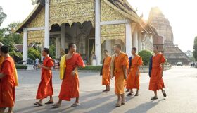 Buddhist Monks in Thailand